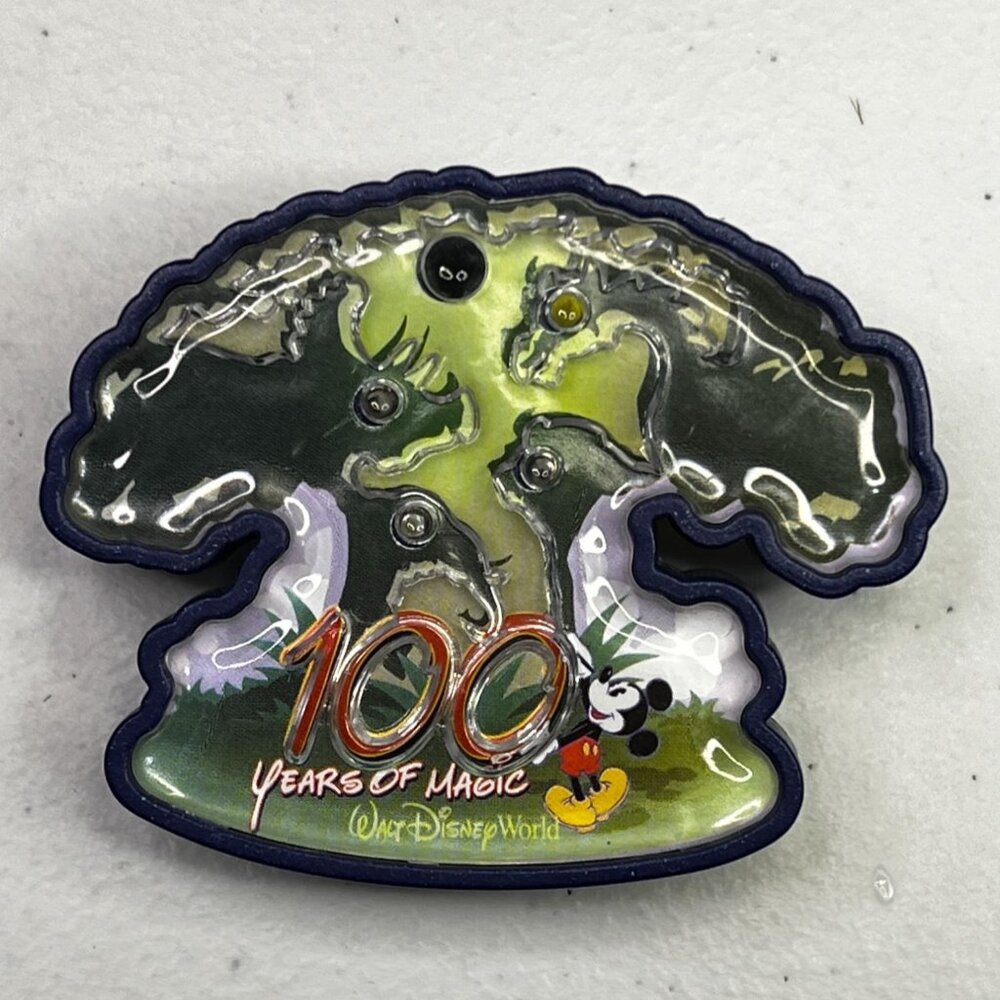 Disney Magical Moments Animal Kingdom Pin 100 Years Of Magic Pin From 2001 - Picture 4 of 6